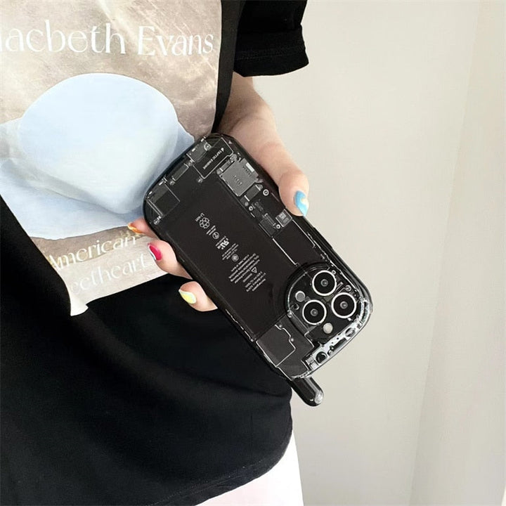 3D Batteri Design iPhone Cover