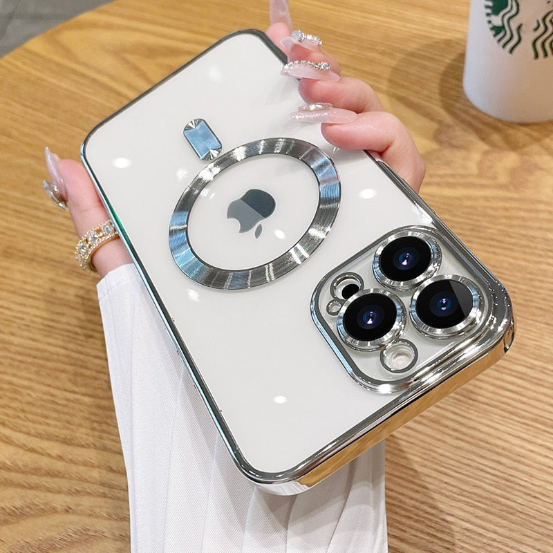 Sky Clear Transparent Silikone iPhone Cover