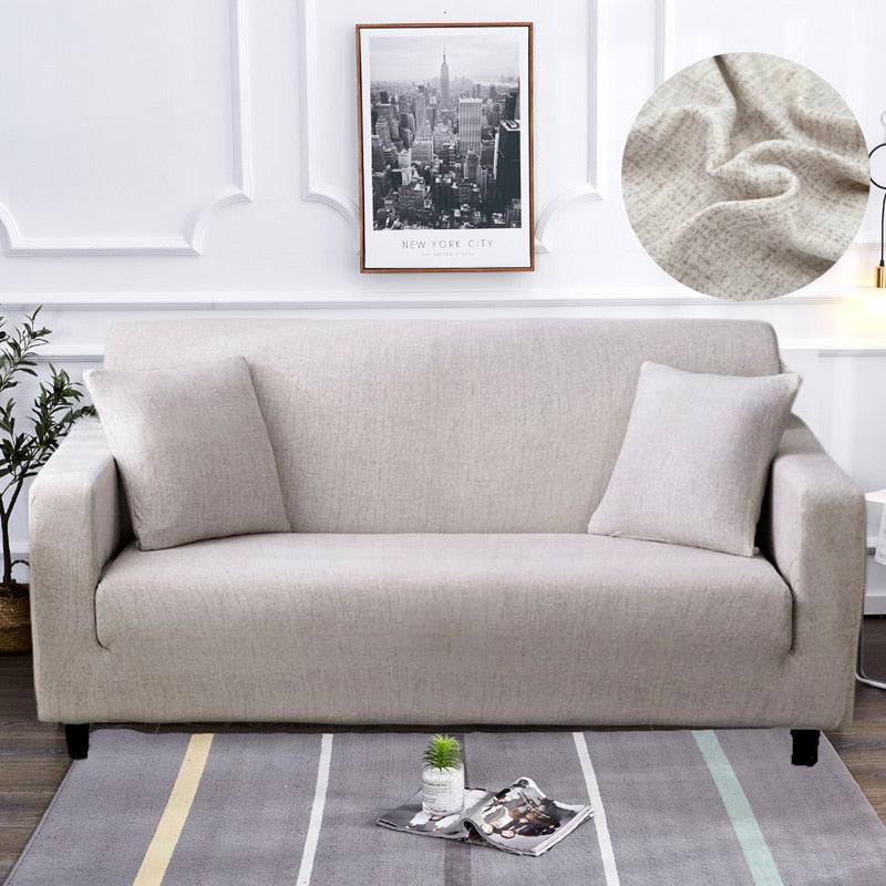 Moderne skridsikker farverig elastisk sofatræk