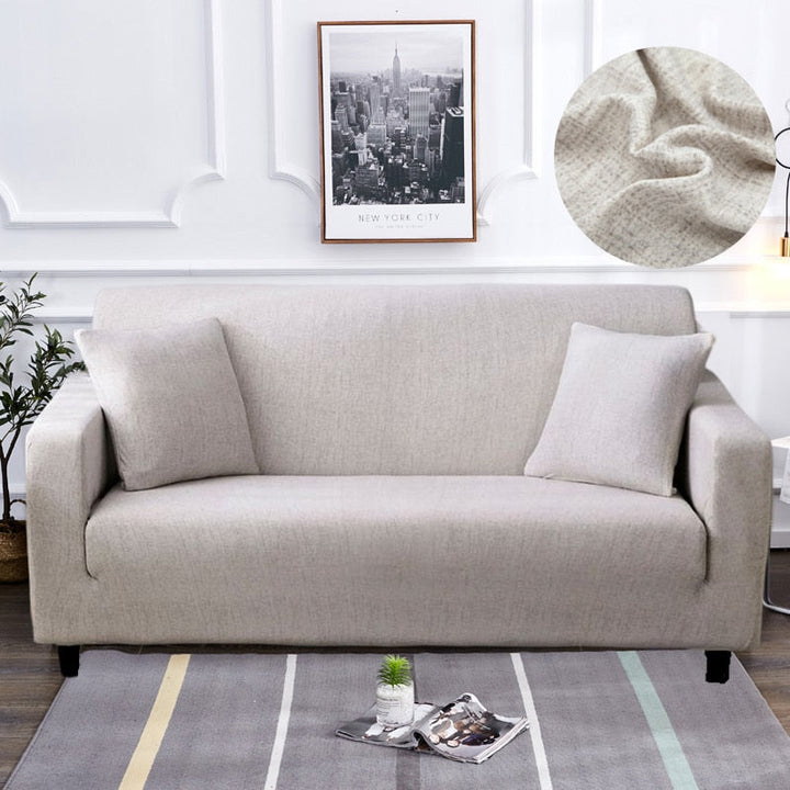 Moderne skridsikker farverig elastisk sofatræk