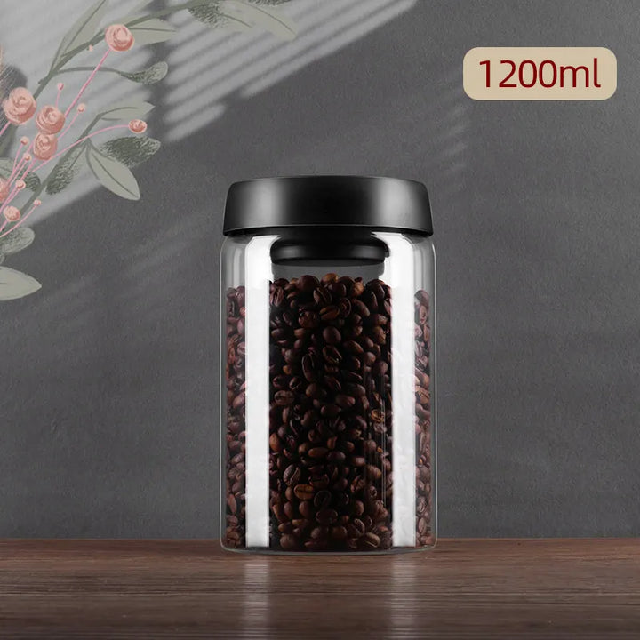GIANXI Vakuumforseglet Kande, Kaffe Bønner, Glas, Tæt Beholder, Fødevarer, Korn, Slik, Friskholdende Beholder, Køkken Tilbehør