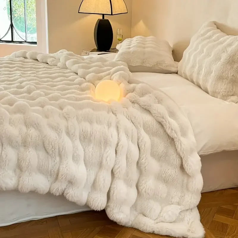 PlushCozy | Faux Fur Vinter tæppe