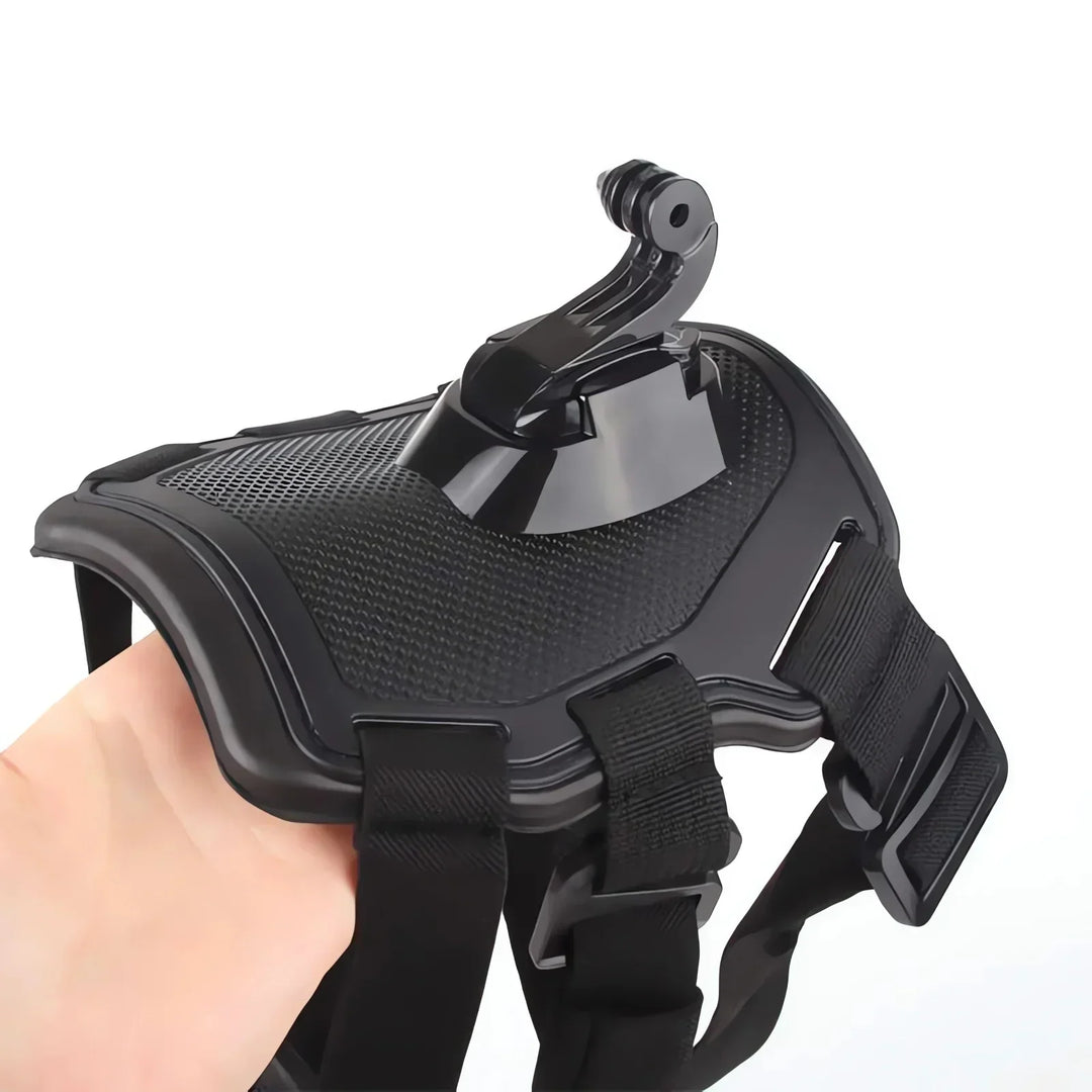 Action-Cam Hundesele med 360° Perspektiv
