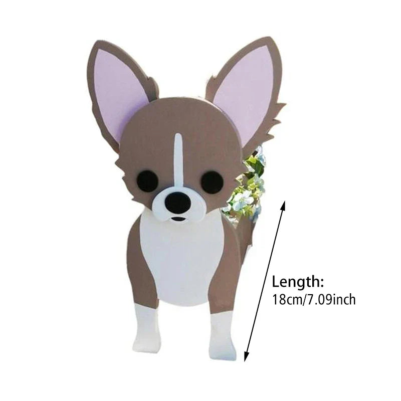 Blomsterpotte - Pawsome - Hund Planteringsbeholder - Forskellige Racer