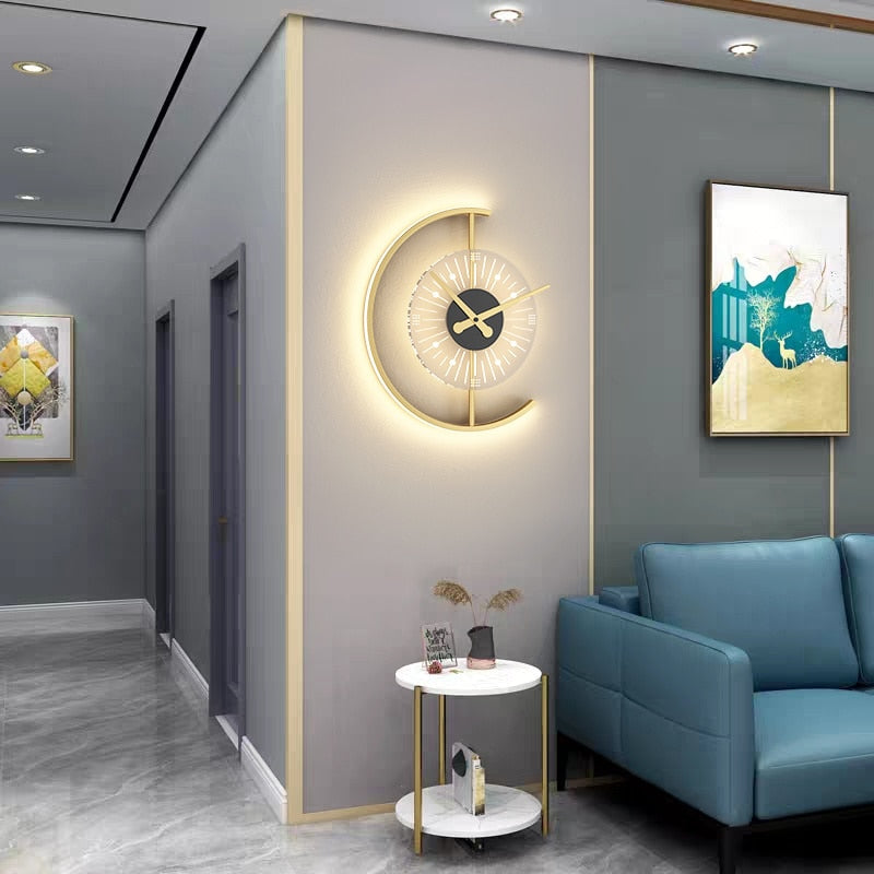 Moderne minimalistisk LED-ur
