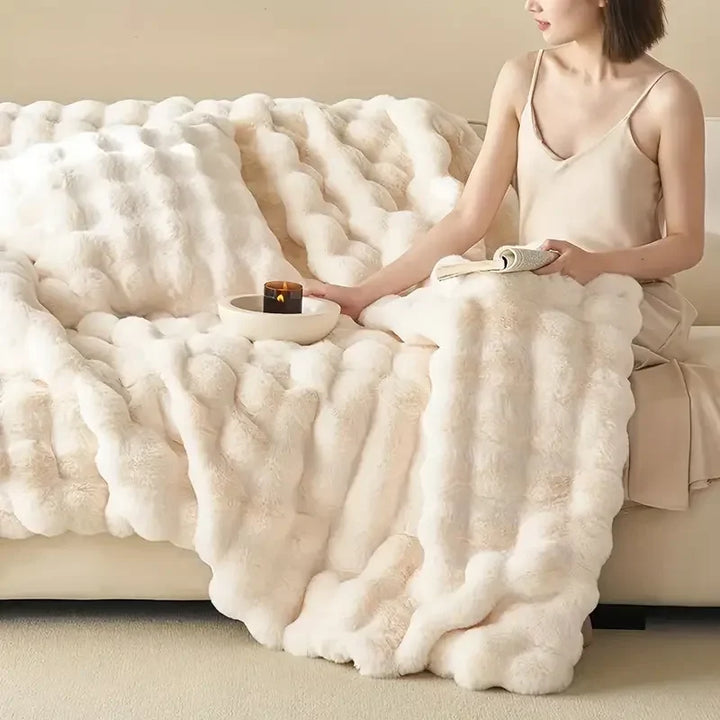 PlushCozy | Faux Fur Vinter tæppe