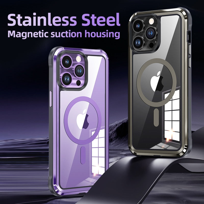Magisk Armor Magnetisk Opladnings iPhone Cover