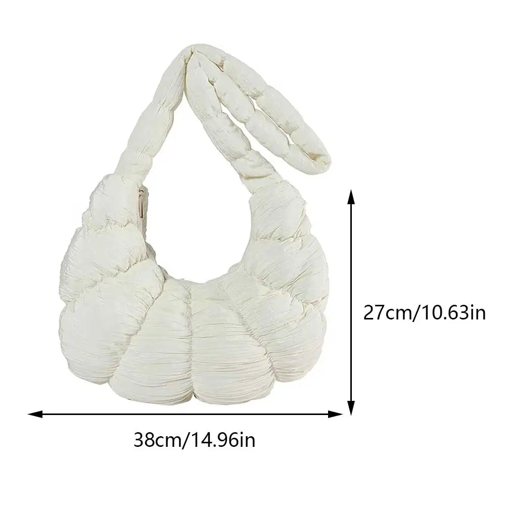 Puff Croissant Skuldertaske