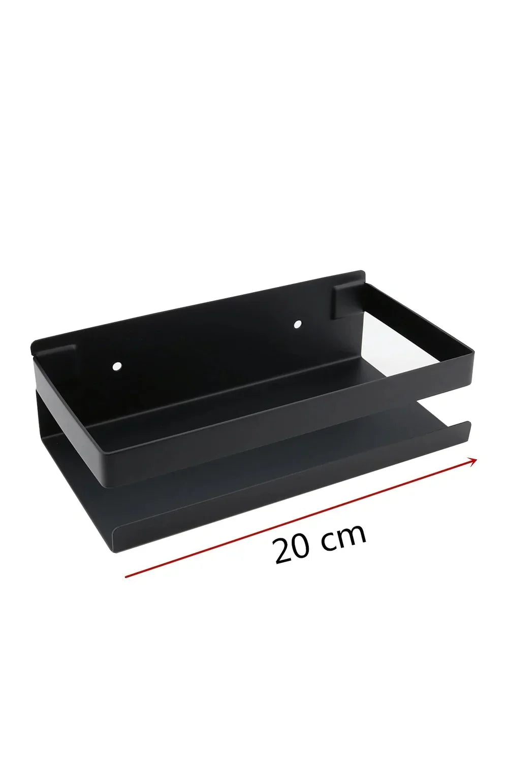 Moderne sorte flydende hylder