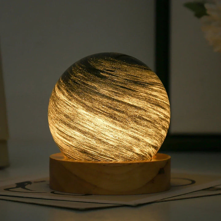 CosmicGlow - Mini natlys 3D - soldekoration LED - galakse atmosfære