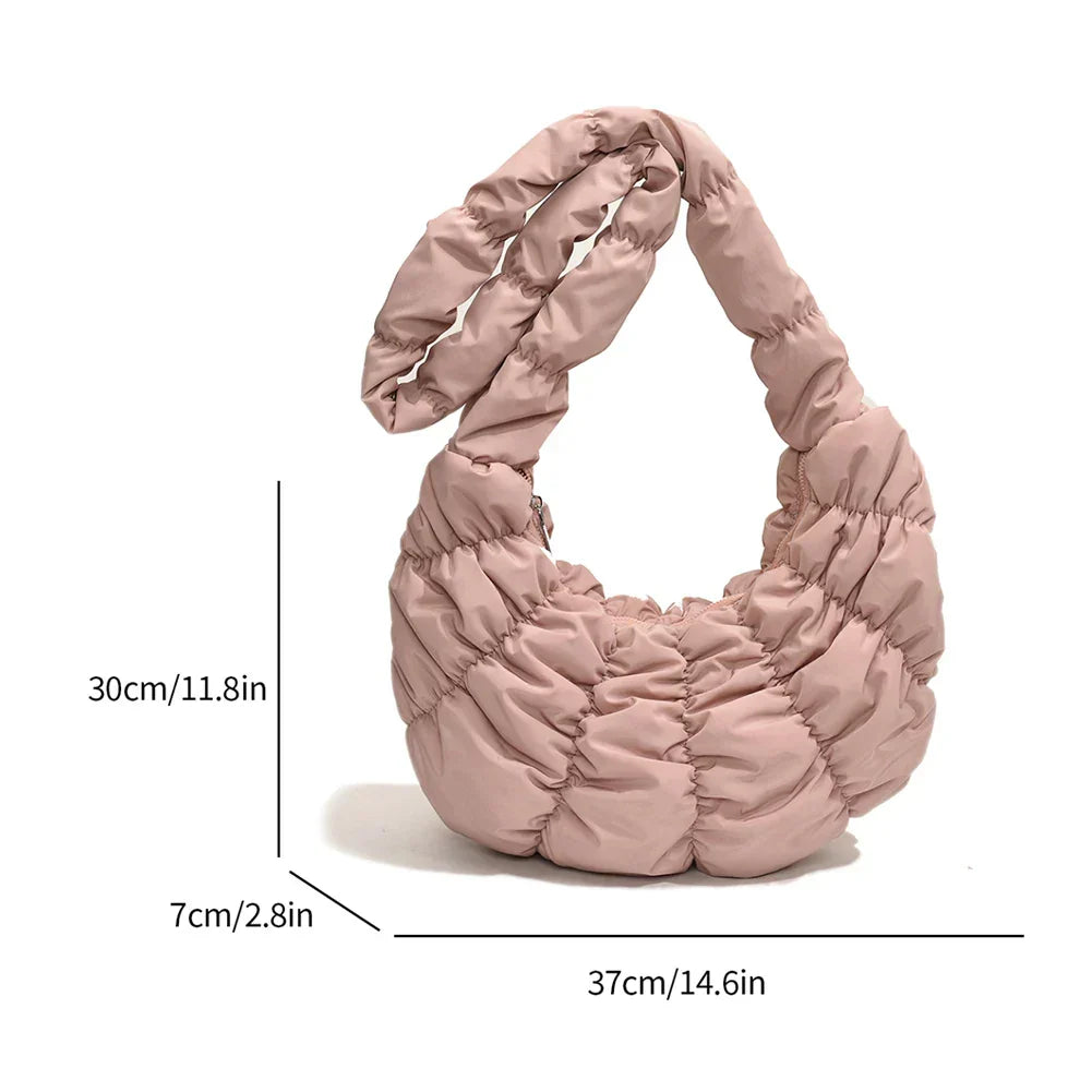 Puff Croissant Skuldertaske