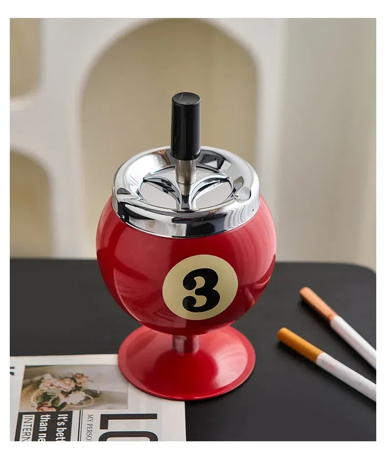 Metal Billiard Askebæger