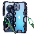 Taktisk Greb Stødabsorberende Legering Ramme iPhone Etui