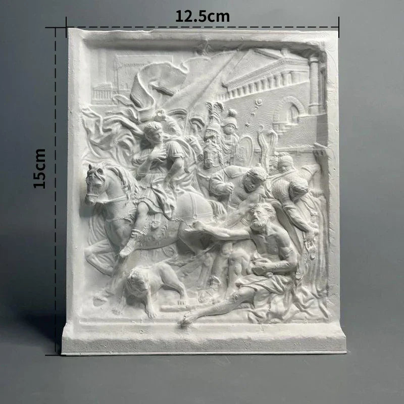 Nordisk INS Stil Karakter Plaster Statue DIY Malet Skitse Fotografi Rekvisitter Bord Dekorationer Hjem Kunst Plaster Dekoration