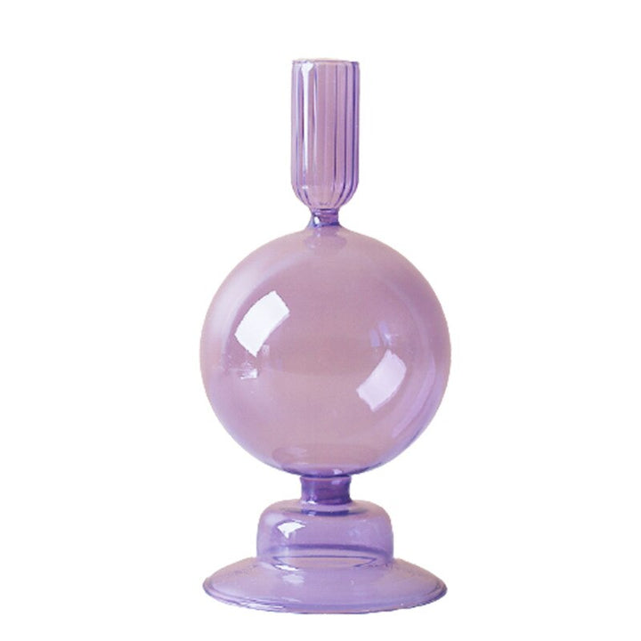 Lilla Lysestage lavet af Glas