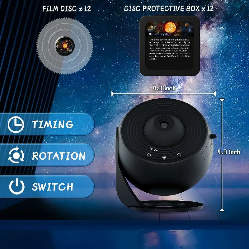 360° Planetarium Projektor | Forbedret Afslapning og Stresslindring