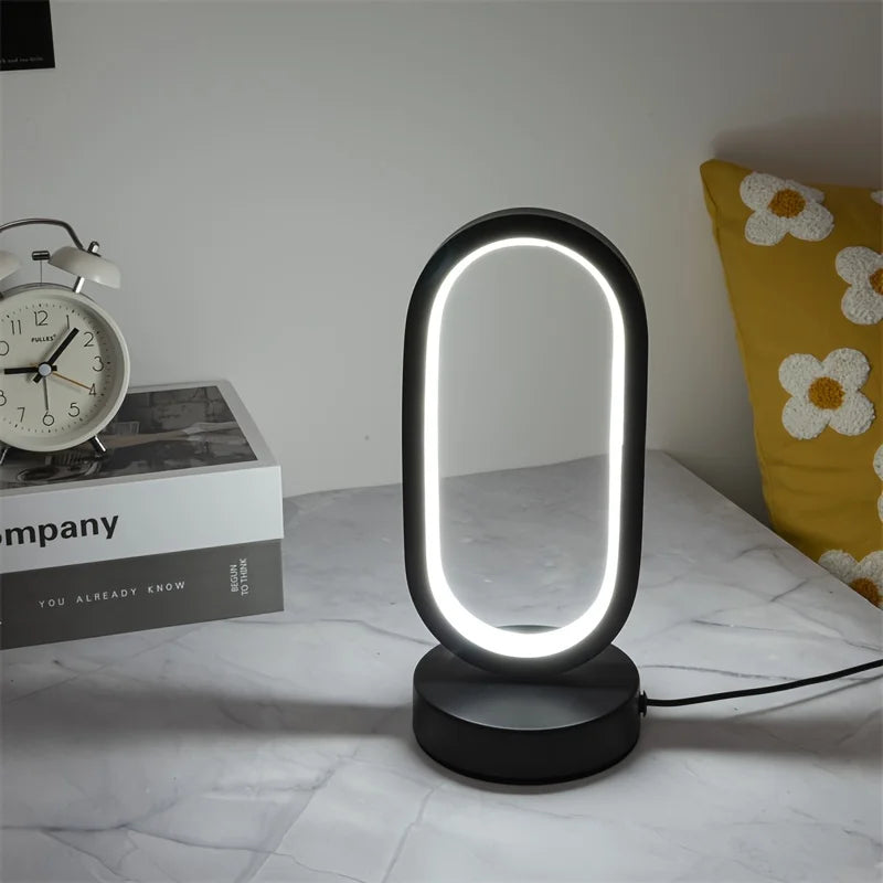 | Moderne U-formet LED bordlampe
