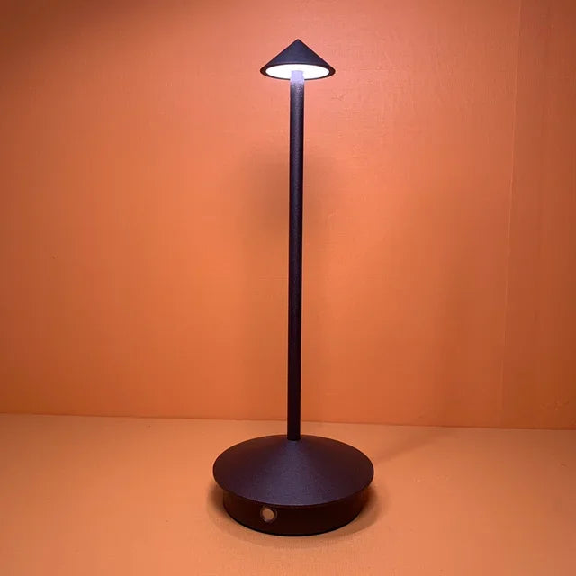 Genopladelig Bordlampe Kreativ Spisestue Touch Led Hotel Bar Kaffe Pina Pro Bordlampe Dekorativ Skrivebordslampe