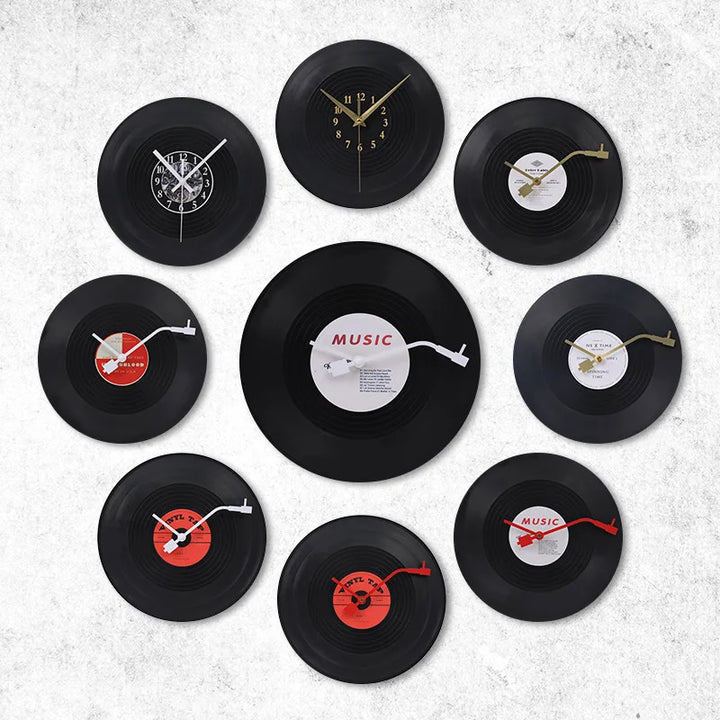 Musik Vinyl Plade Vægur
