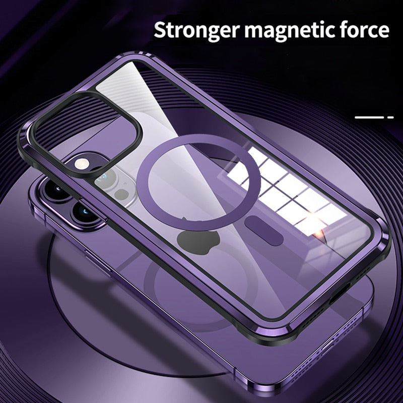 Magisk Armor Magnetisk Opladnings iPhone Cover