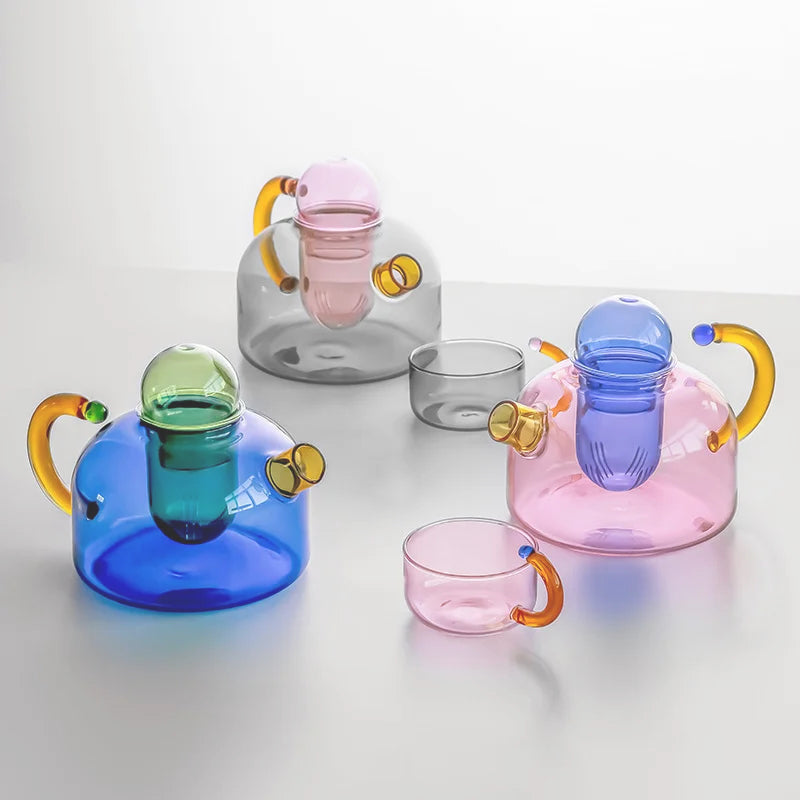 farverigt glas service