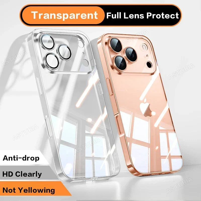 Stødabsorberende Luksus Plating iPhone Cover
