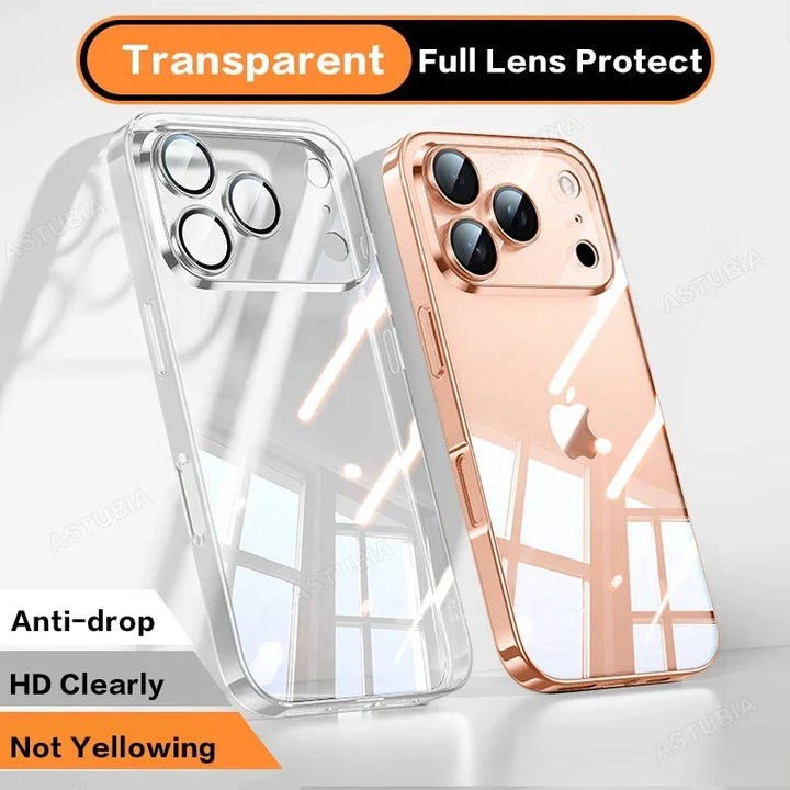 Stødabsorberende Luksus Plating iPhone Cover