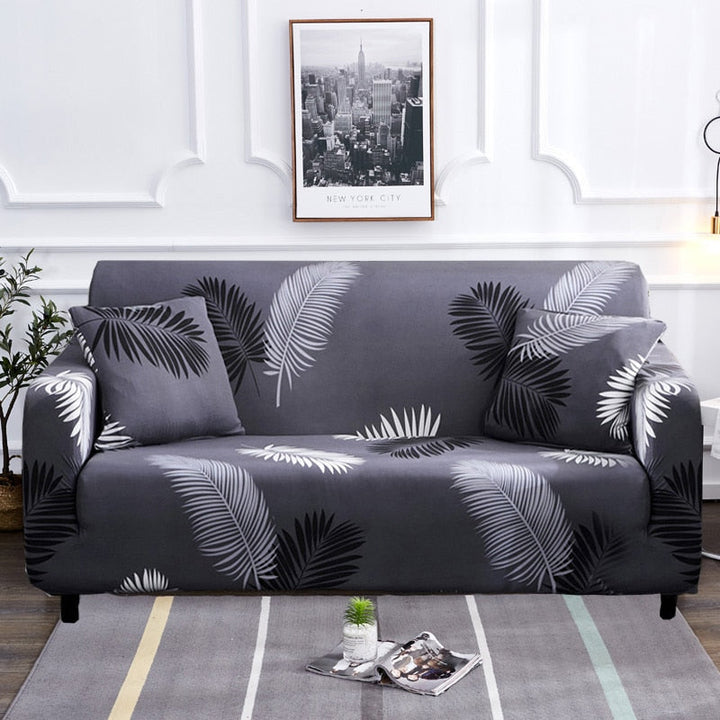 Moderne skridsikker farverig elastisk sofatræk