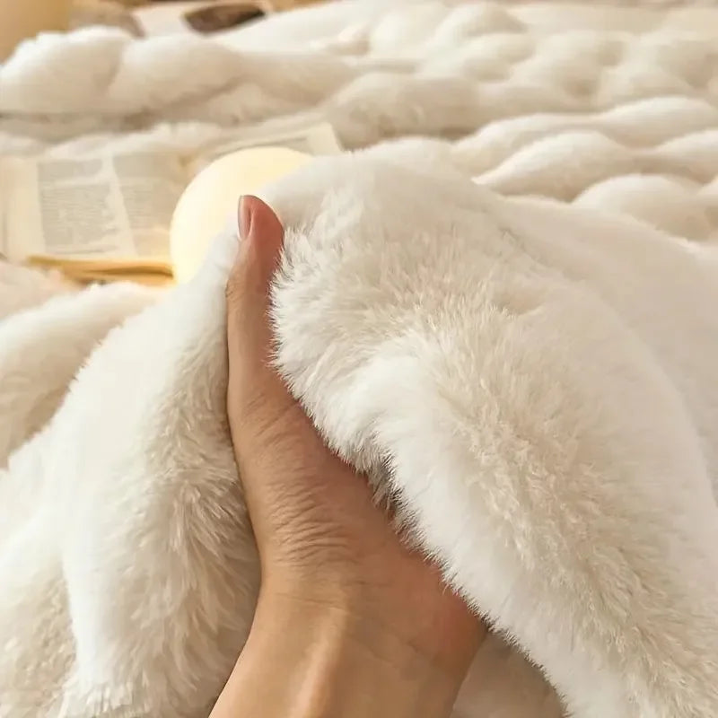 PlushCozy | Faux Fur Vinter tæppe