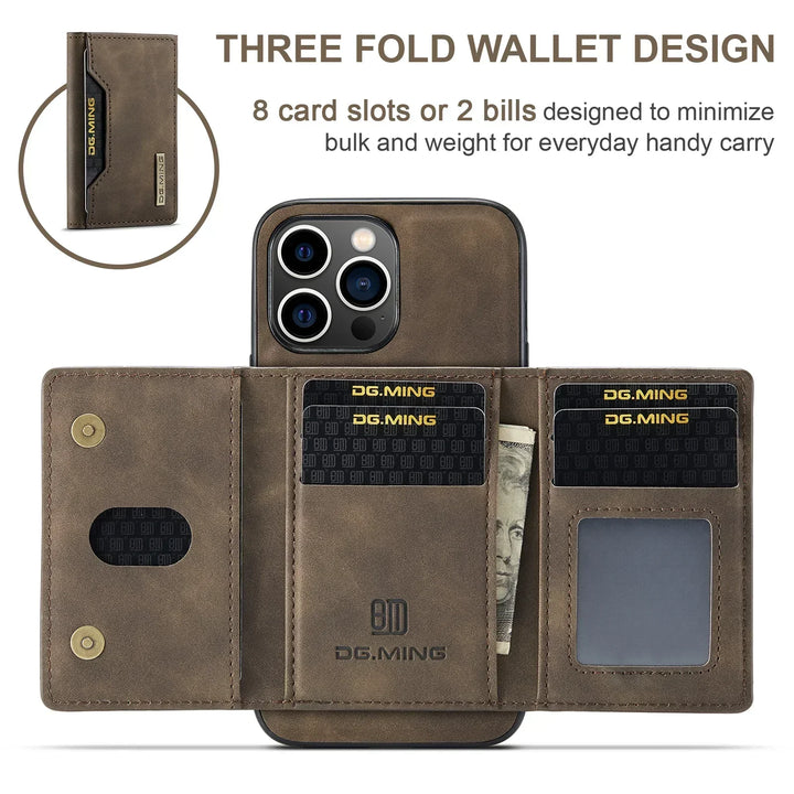 2-i-1 iPhone-etui med aftagelig pung