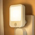 Sensilux Mini LED Natlys | Med Bevægelsessensor | Varm & Kold Hvid | Til Gang, Soveværelse & Badeværelse