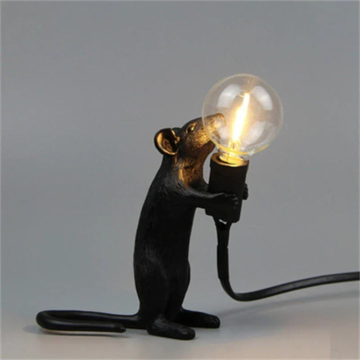 Moderne LED Dyre Bordlamper: Harer, Katte og Egern Nattelys
