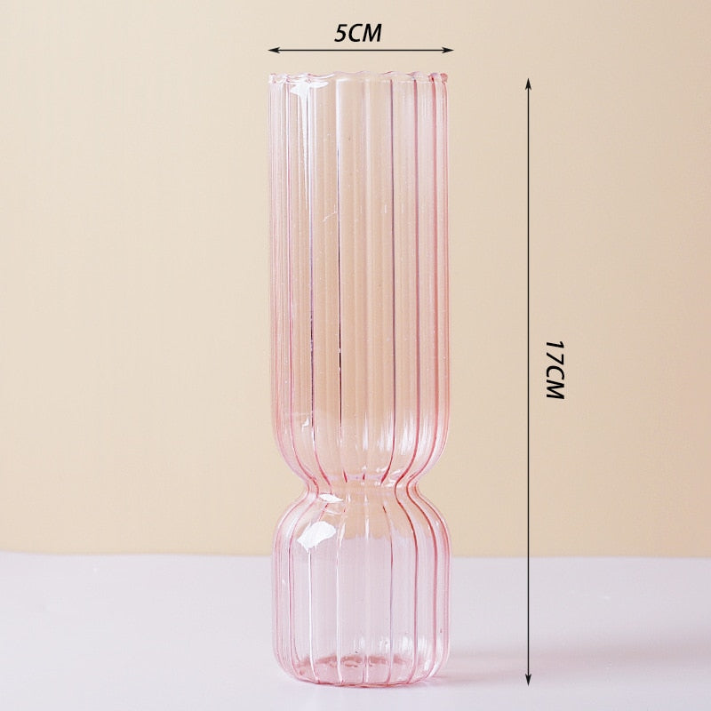 Lilla Lysestage lavet af Glas
