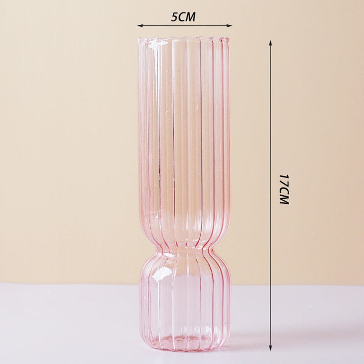Lilla Lysestage lavet af Glas
