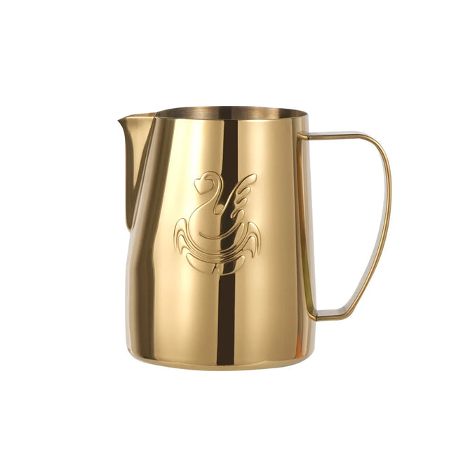 600ml rustfrit stål kaffekande mælkeskummer kop flødeskum maker espresso latte art værktøj elegant svane