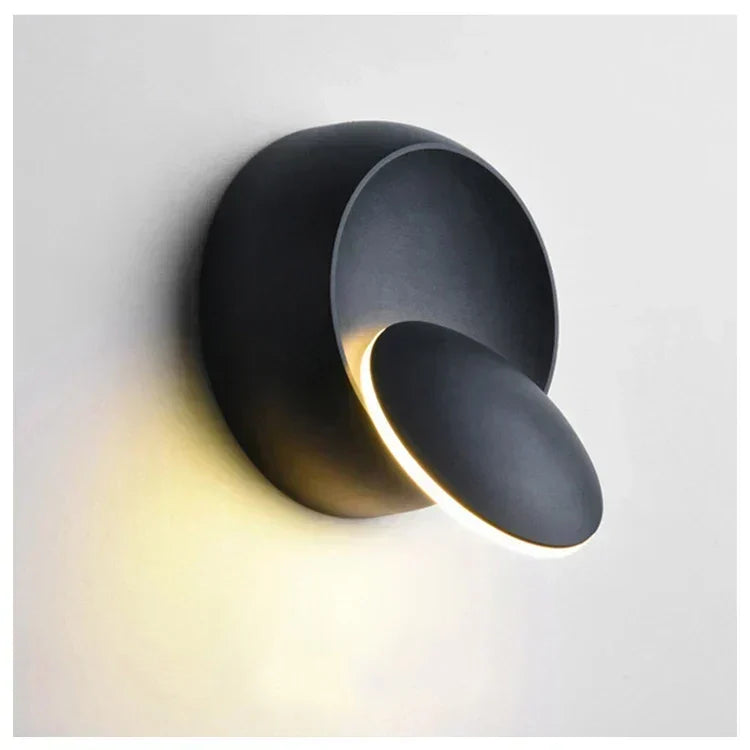 Minimalistisk Orb Design Væglampe