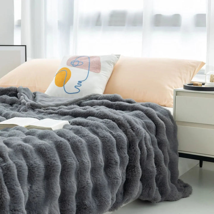 PlushCozy | Faux Fur Vinter tæppe