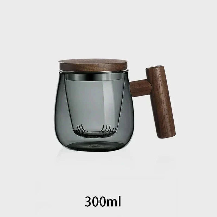 Ultramoderne Glas Teekop med Filter og Låg