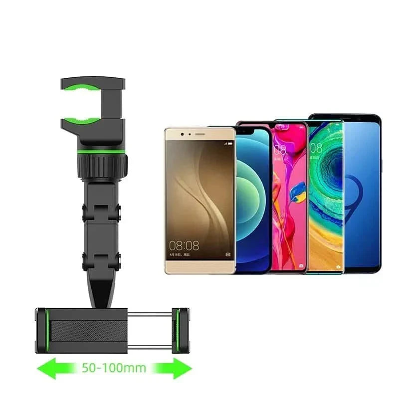 360° Biltelefonholder til Bagview Spejl