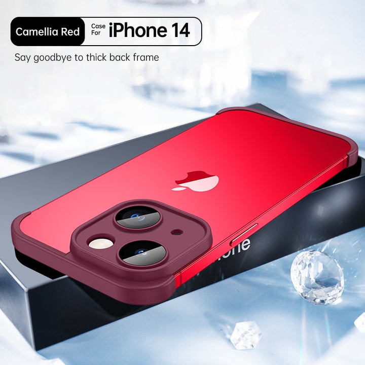 Stødabsorberende Hjørnepude Blød Silikone iPhone Cover