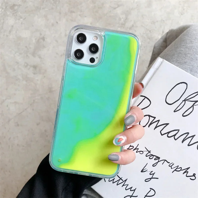 Luminous Quicksand iPhone Cover