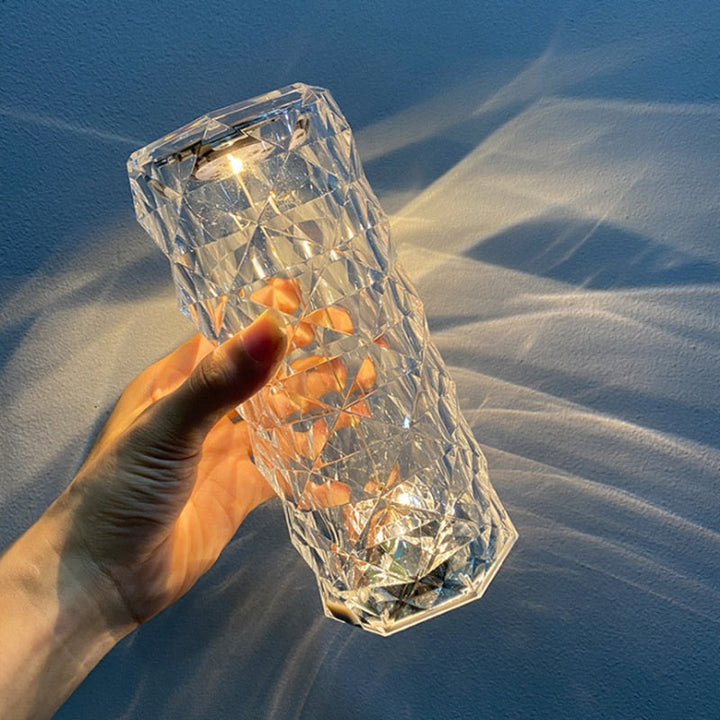 Elegant Atmosfære Krystal Natlampe