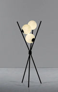 LunaGlow 3D Måne Gulvlampe moderne design med tripod LED!