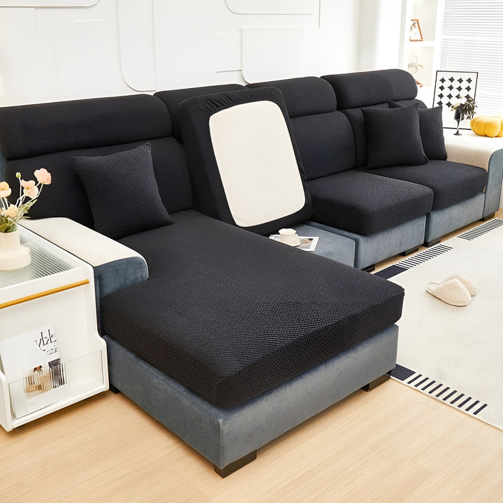 Elastic Sofa Cover – Vandafvisende og Skræddersyet | Beskyttelsesbetræk Fremstillet af Strækstof |