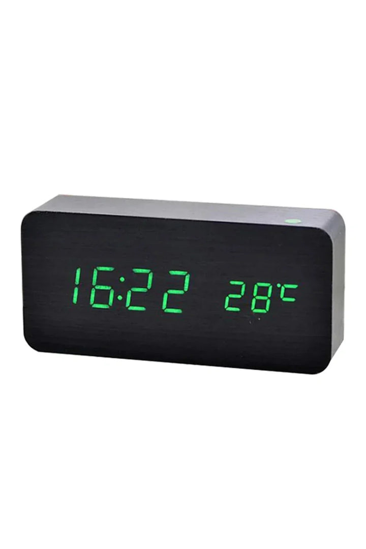 Træ LED Digital Ur