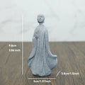 Buddha Sten Statue Lille Buddhister Tibetansk Buddhisme Figurer Zen Have Ornament Meditation Hjem Akvarium Dekoration