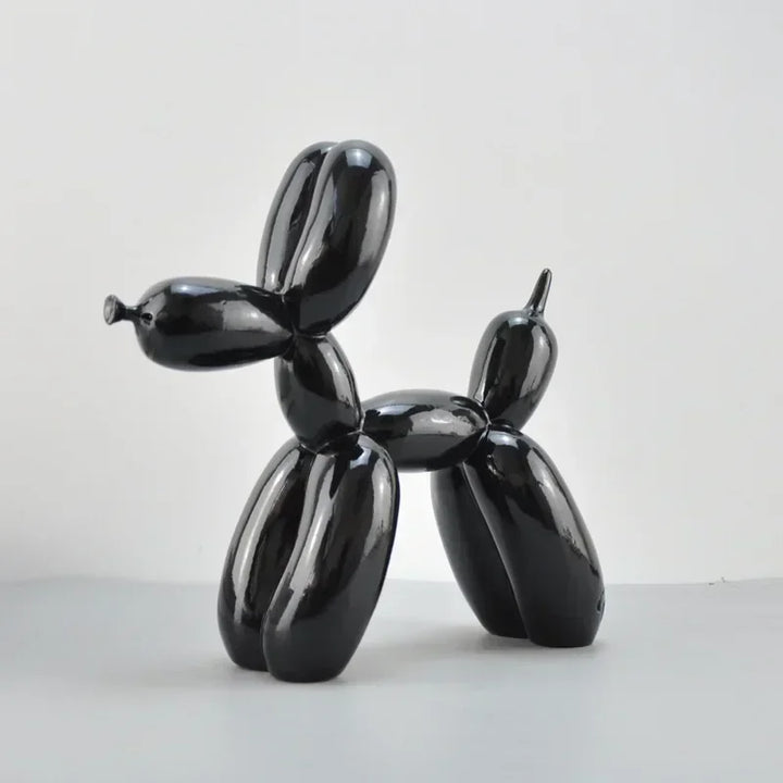 Nordisk Ballon Hund Skulptur Harpiks Dyr Ornament Kunst Skulpturer og Figurer Håndværk Hjem Dekoration Værelse Skrivebords Tilbehør