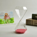 5–60 minutters diamant timeglas, timeglas, timeglas, gave til børn, timeglas, hjemmedekoration, fås i flere farveindstillinger