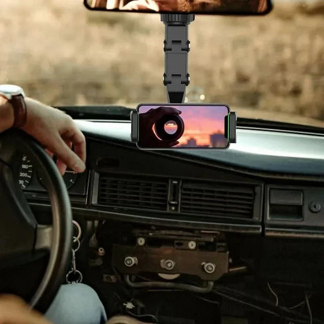 360° Biltelefonholder til Bagview Spejl
