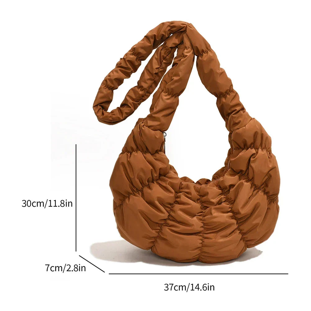 Puff Croissant Skuldertaske